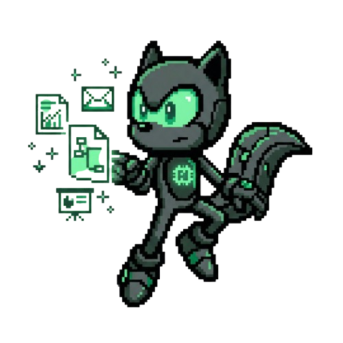 Illustratie: mascotte bij het onderdeel Claude Cowork.