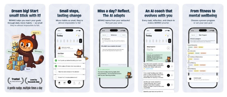 BENNO App Screenshots